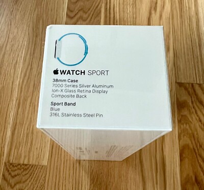 Apple Watch Sport 1st Generation 2015, original versiegelt, A1553 NEU, Sammler