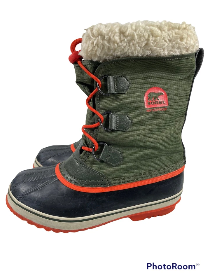 🔥 Sorel Yoot Pac NY1879 347 • Botas de invierno impermeables • Jóvenes niños talla 5 Foto 2 de 4