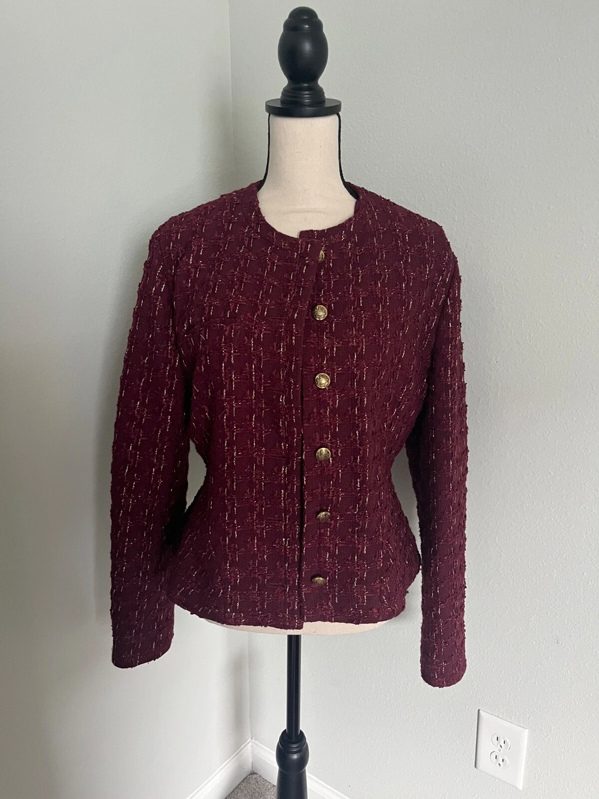 VALENTINO Giacca donna Hill Ho The Valentina bordeaux taglia media