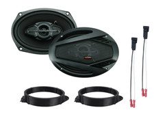 Gravity 6X9" Truck Front Door Speaker kit for 2014-2023 Silverado - Sierra