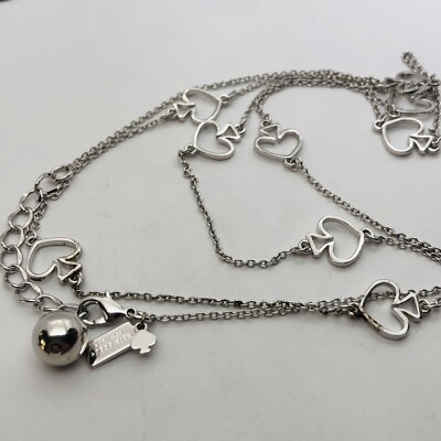 32” WOMENS DESIGNER KATE SPADE NECKLACE LONG LAYERED RETIRED