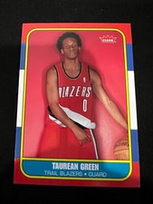 TAUREAN GREEN 2007-08 Fleer Retro 1986 Parallel Rookie Card RC #86R-146 NBA