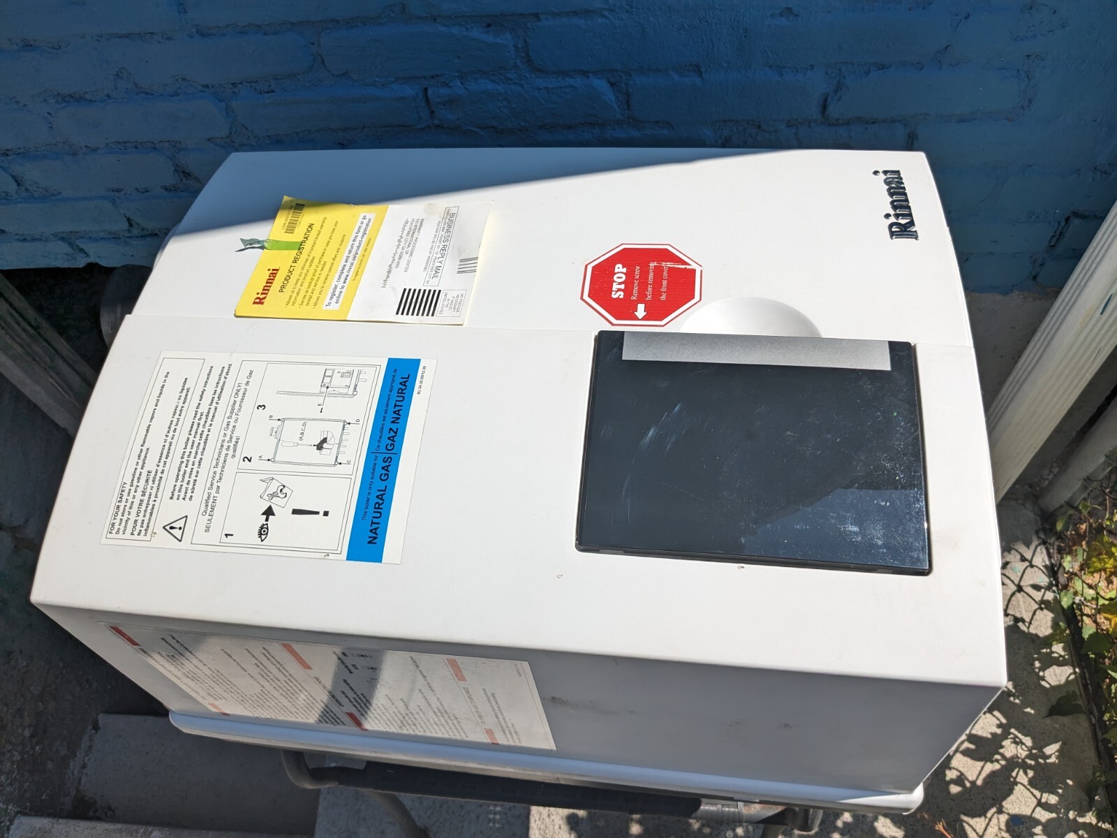 Rinnai E50 Series Condensing Combi Boiler eBay