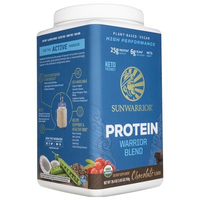 Sunwarrior Warrior Blend Schokoladenprotein USA, 750 g