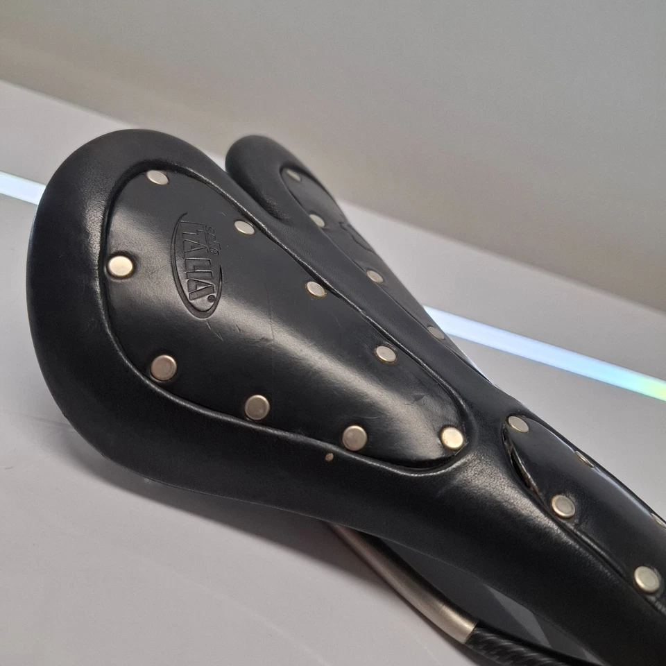 ULTRA RARE 2003 Selle Italia Storika Dogma Saddle Pinarello Take-Off - Image 4 of 4