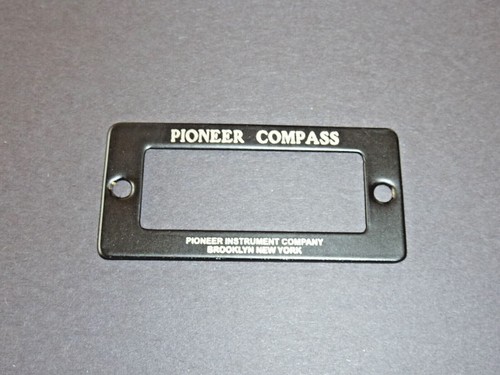 Vintage Pioneer Compass Card Deviation Holder, Stinson, Waco