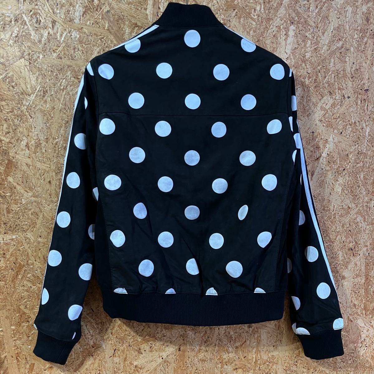 adidas PHARRELL WILLIAMS Leather Track Jacket M adidas PHARRELL WILLIAMS Leather Track Jacket M