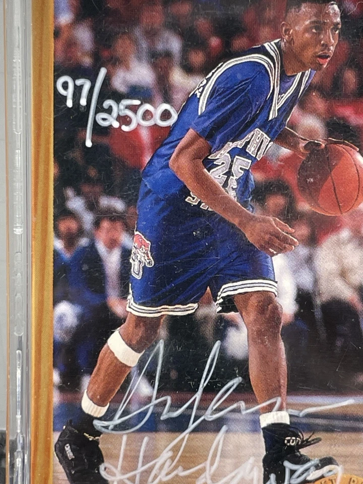 🔥 Anfernee Hardaway 1993 Juegos Clásicos Selecciones del Draft Autógrafo Novato Automático X/2500 Foto 3 de 4