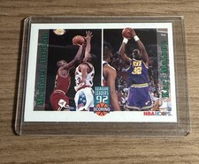 JORDAN MALONE NBA HOOPS LEAGUE LEADERS 1992 CARD # 320