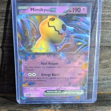 Mimikyu ex 004 Holo Promo HP 190 Basic - Pokemon TCG Scarlet & Violet EN