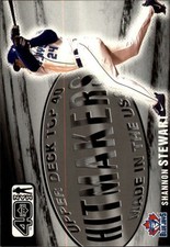 2002 Upper Deck 40-Man Baseball Card #1056 Shannon Stewart HM