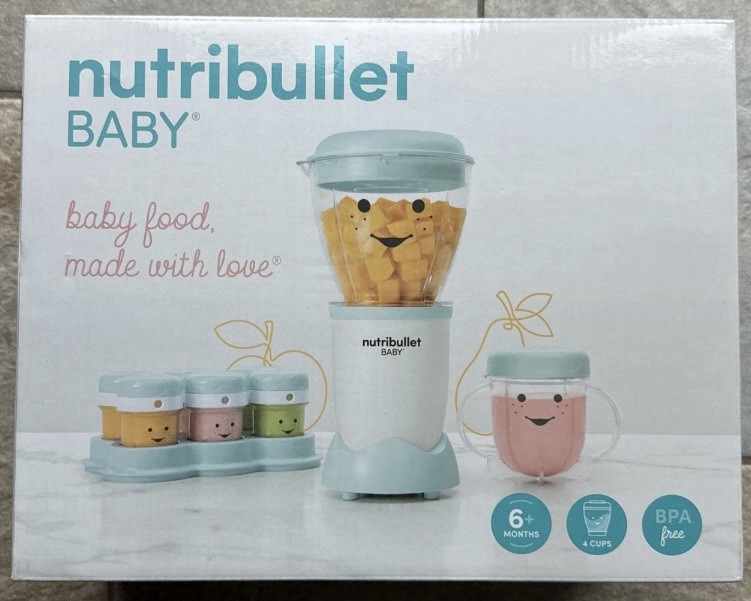 NutriBullet NBY-50100 Baby Food Blender - Blue
