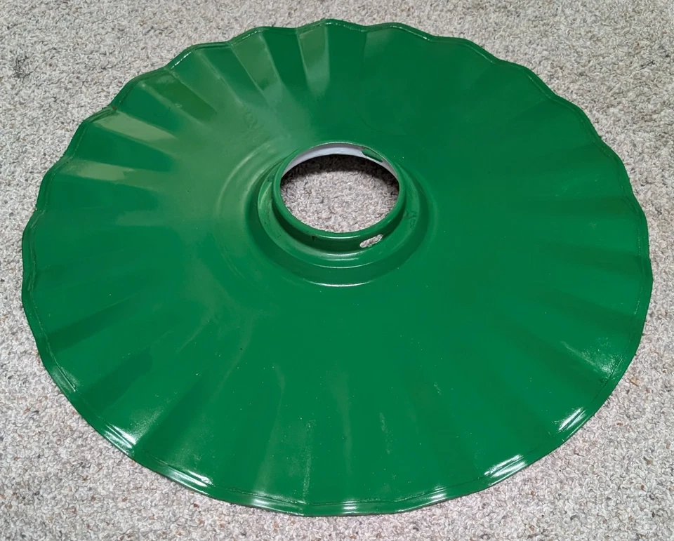 Antiguo Wheeler Reflector Co. original de 1930 Pantalla de farola de onda radial Foto 3 de 4