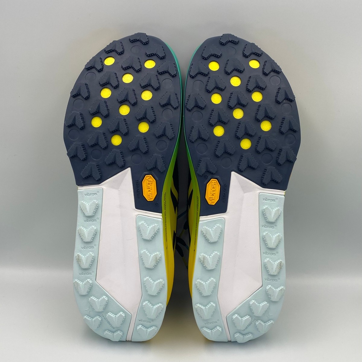 Nike ZoomX Zegama Trail 2 Mens Size 11.5 Thunder Blue Optic Yellow FD5190-402 Nike Running Shoe Zegama Trail 2 - Thunder Blue/Glacier Blue  main image 3