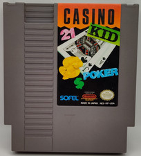 Casino Kid Nintendo NES Cartridge Only - Tested - (1985)