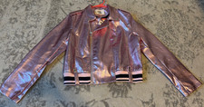 Outer Edge jacket girls XL Shiney Pink Full Zip