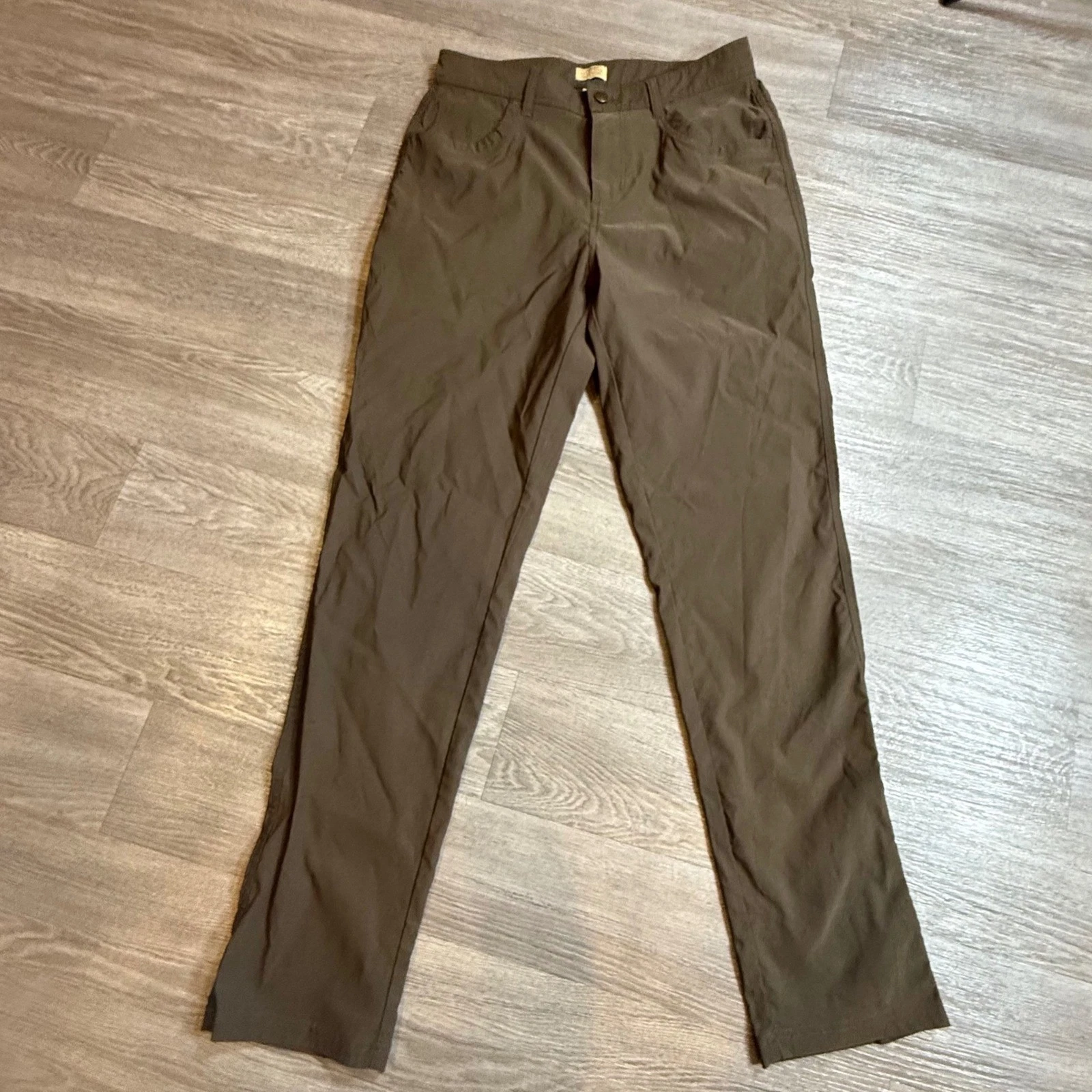 Telluride Clothing Company Mens 32x32 Brown Stretch Hiking Outdoor Pants NWOT