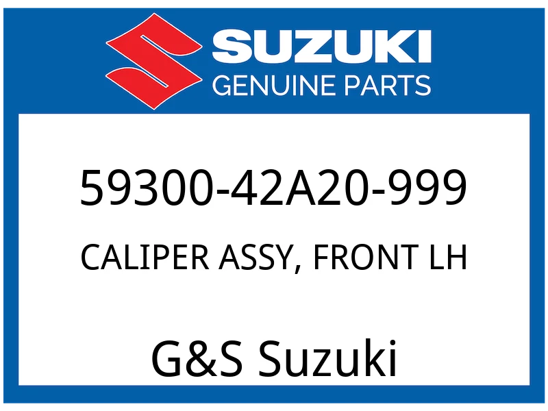 CALIPER ASSY, FRONT LH