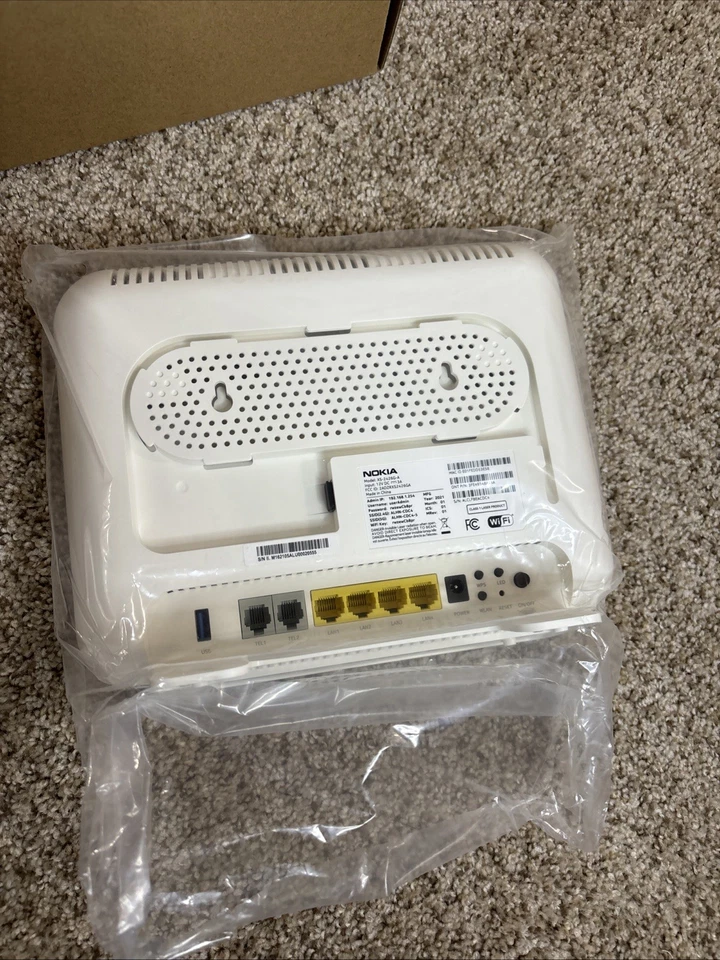 Nokia XS-2426G-A Dual-Band Wi-Fi 6 Router GPON/XGS-PON Uplink - Image 2 of 3