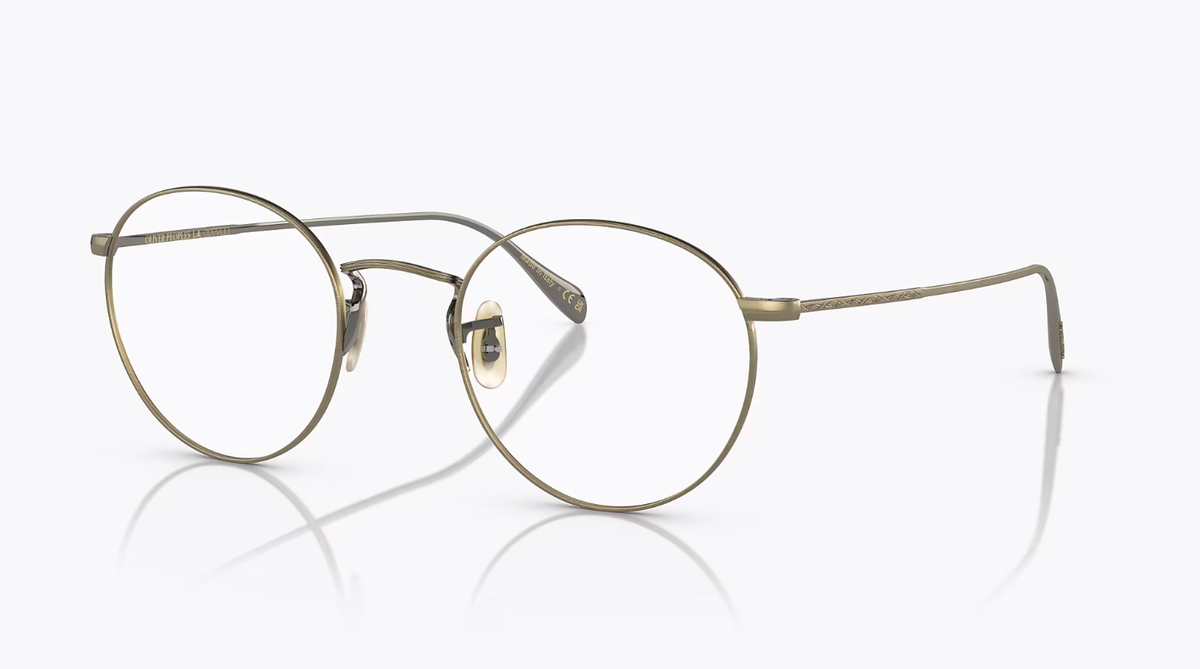 OLIVER PEOPLES COLERIDGE OPTICAL 47mm in Antique Gold OV1186 MSRP
