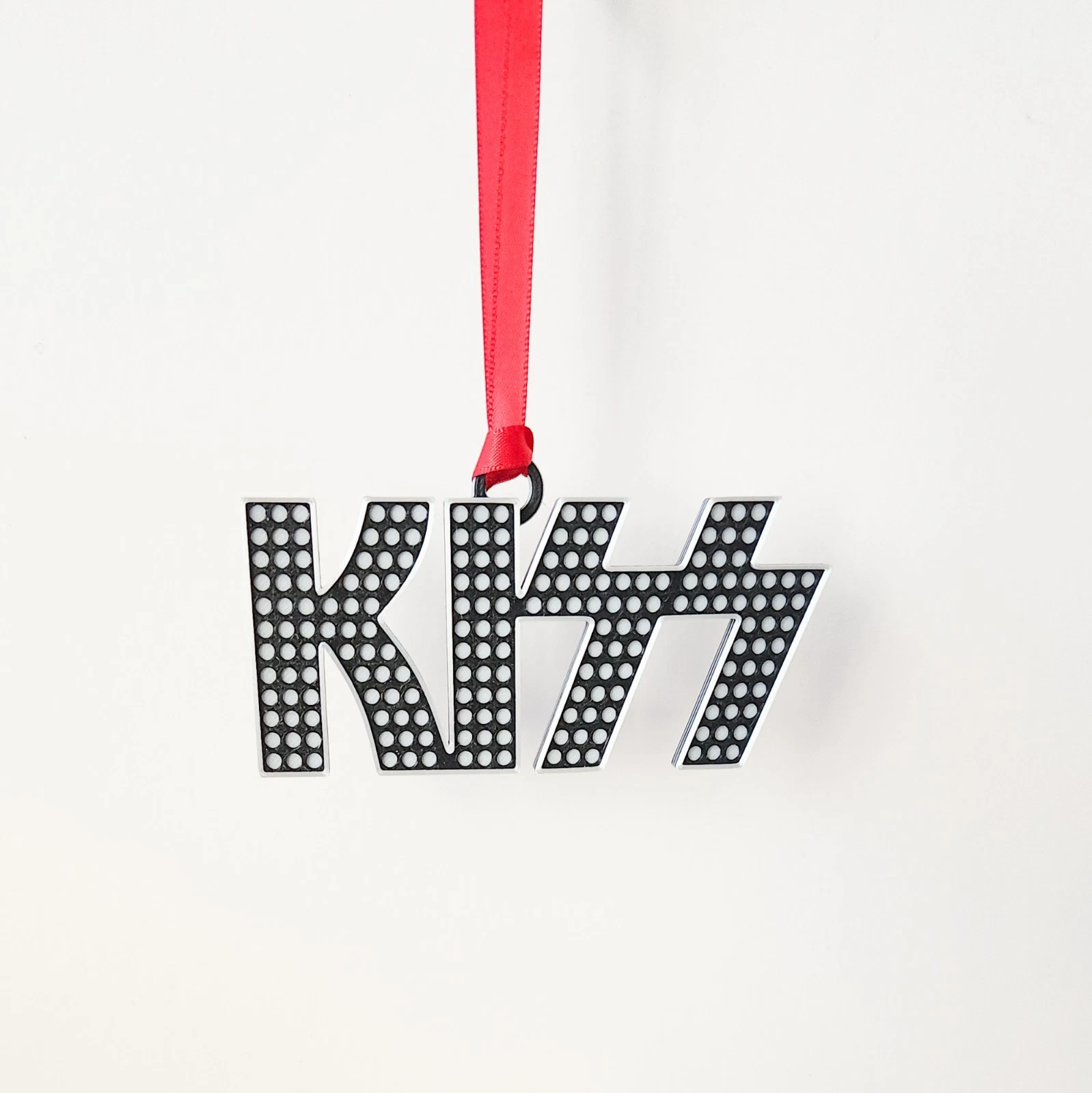3D Printed KISS Christmas Ornament | Great Holiday Gift