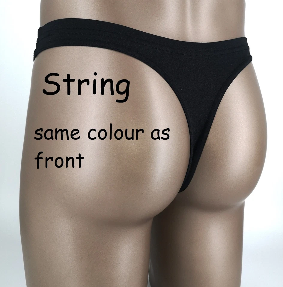 JP-beach Herren Rio Tanga Slip String Badetanga Badehose Badestring XS - XXL - Bild 3 von 4