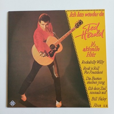 K NM/EX 12'' LP Ted Herold - Ich bin wieder da - 16 aktuelle Hits Telefunken