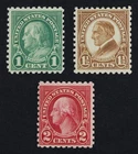 CKStamps: US Stamps Collection Scott#581 582 583 Mint NH OG