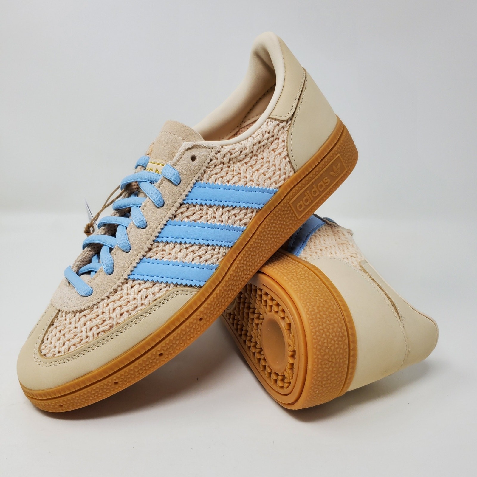 Adidas Originals Handball Spezial Sand Strata Brown Sky Women's Size 6 JQ8410