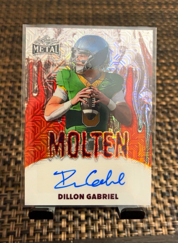 Leaf 2025 Leaf Metal Molten Dillon Gabriel Autograph #M-DG1 Serial /10