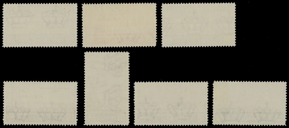 1934 ITALIA LIBIA 8ª FERIA INTERNACIONAL DE TRÍPOLI, CORREO AÉREO, NH, SASS. #PA14-20 Foto 2 de 2