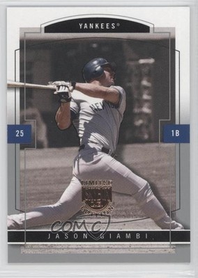2004 Skybox Limited Edition Retail Jason Giambi #85 2e9