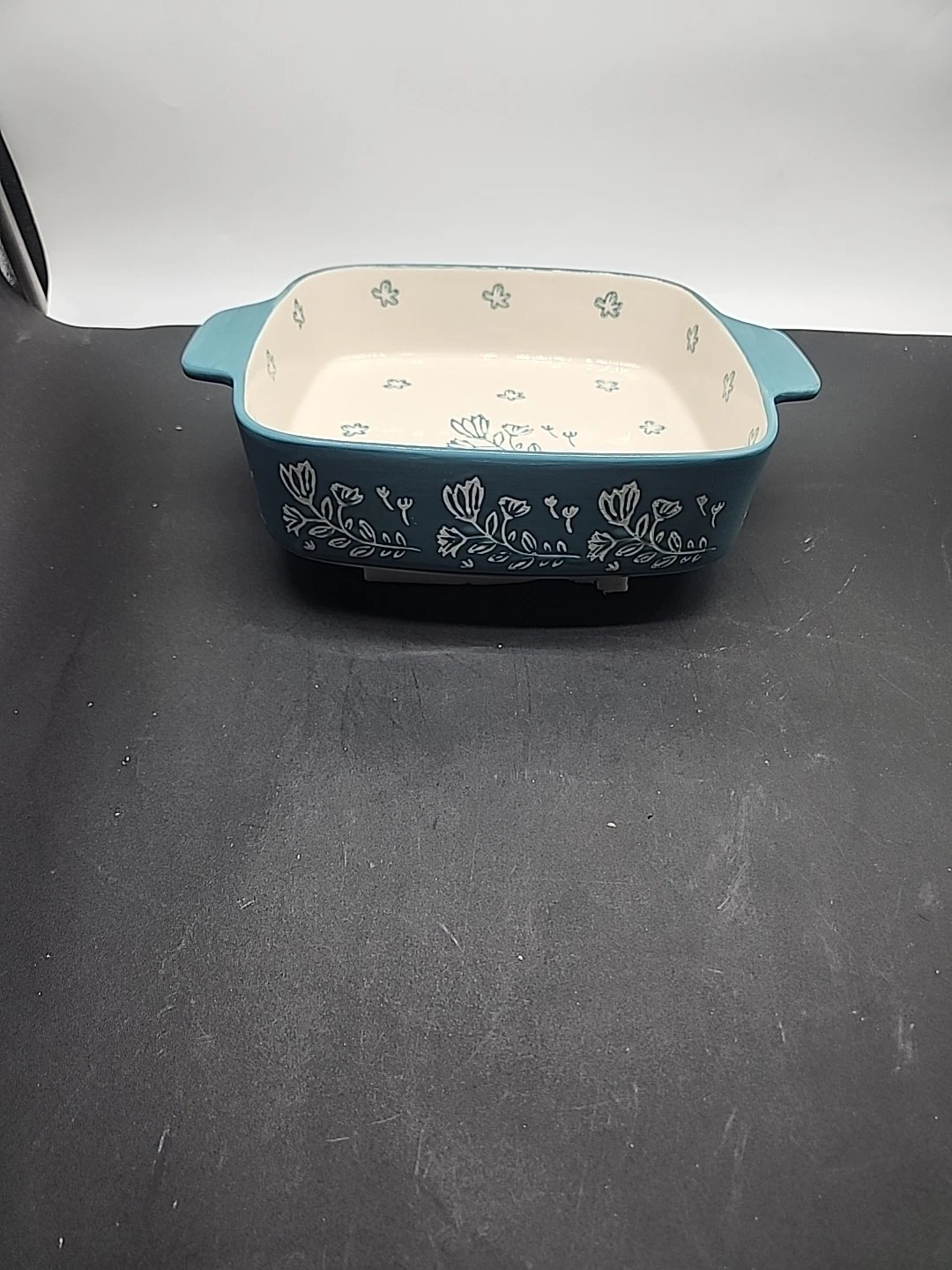 New Wisenvoy Baking Dish 8x8 Baking Pan Brownie Pan Casserole Dish Hand-Painted