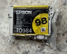 GENUINE Epson 98 T0984 Yellow Ink Cartridge for Artisan 700 710 725 730 Sealed