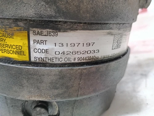 13197197 Compresor Aire Acondicionado para OPEL VECTRA C BERLINA Comfort 449548 - Imagen 3 de 9