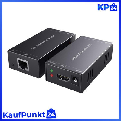HDMI Extender 1080p 60Hz über Cat5e/Cat6 bis 50m, EDID/POC Unterstützung
