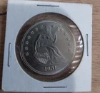 1861 Confederate Restrike Replica Half Dollar Coin Civil War 50 Cent Free S&H