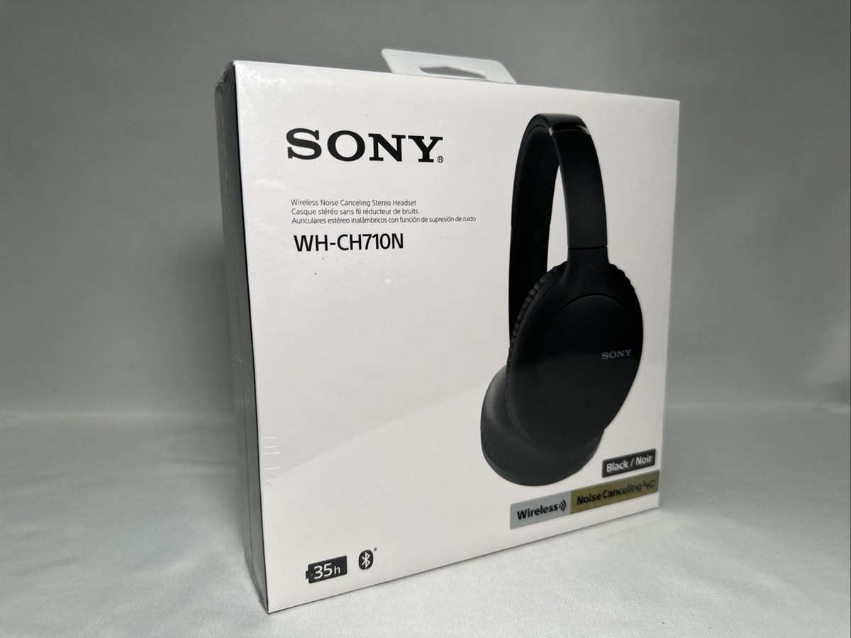 Sony WH-CH710N Wireless Noise-Canceling Headset - Black for