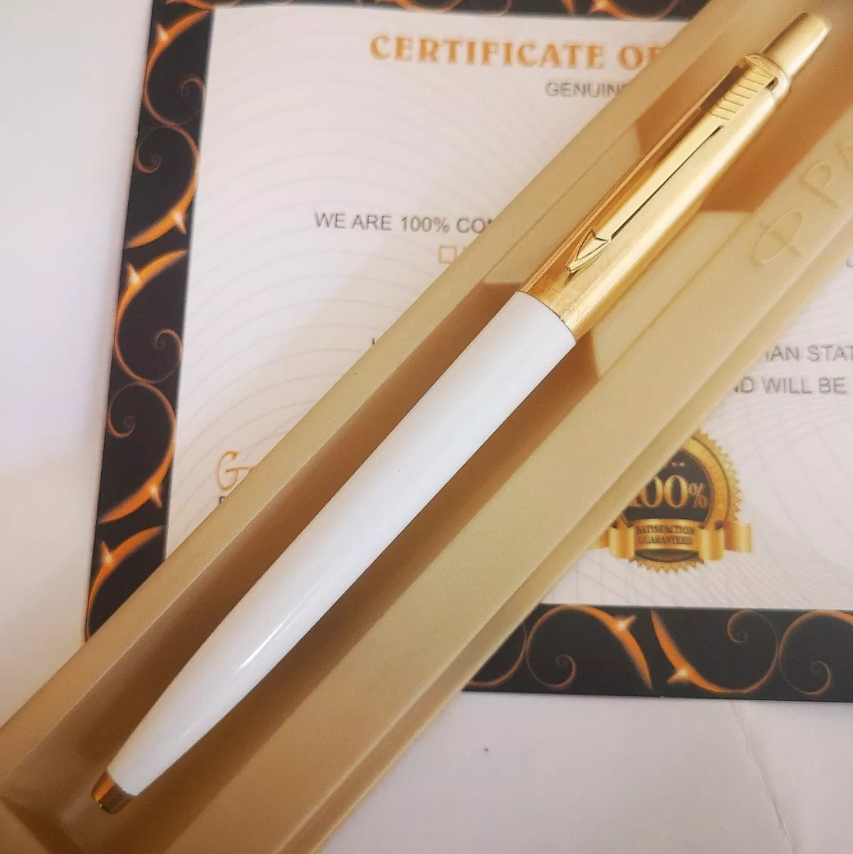 Parker pen clearance gold 24k