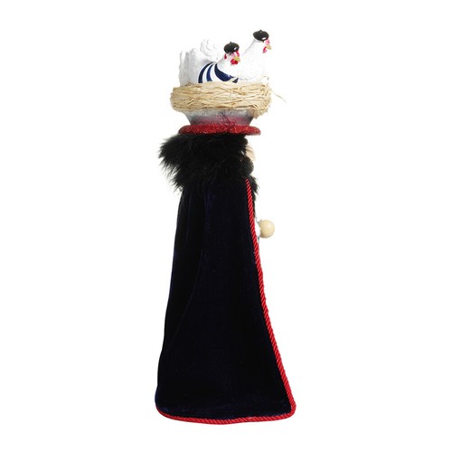 Kurt Adler Hollywood Nutcracker - Three French Hens Nutcracker 17.5" HA0465 NEW - Picture 3 of 9