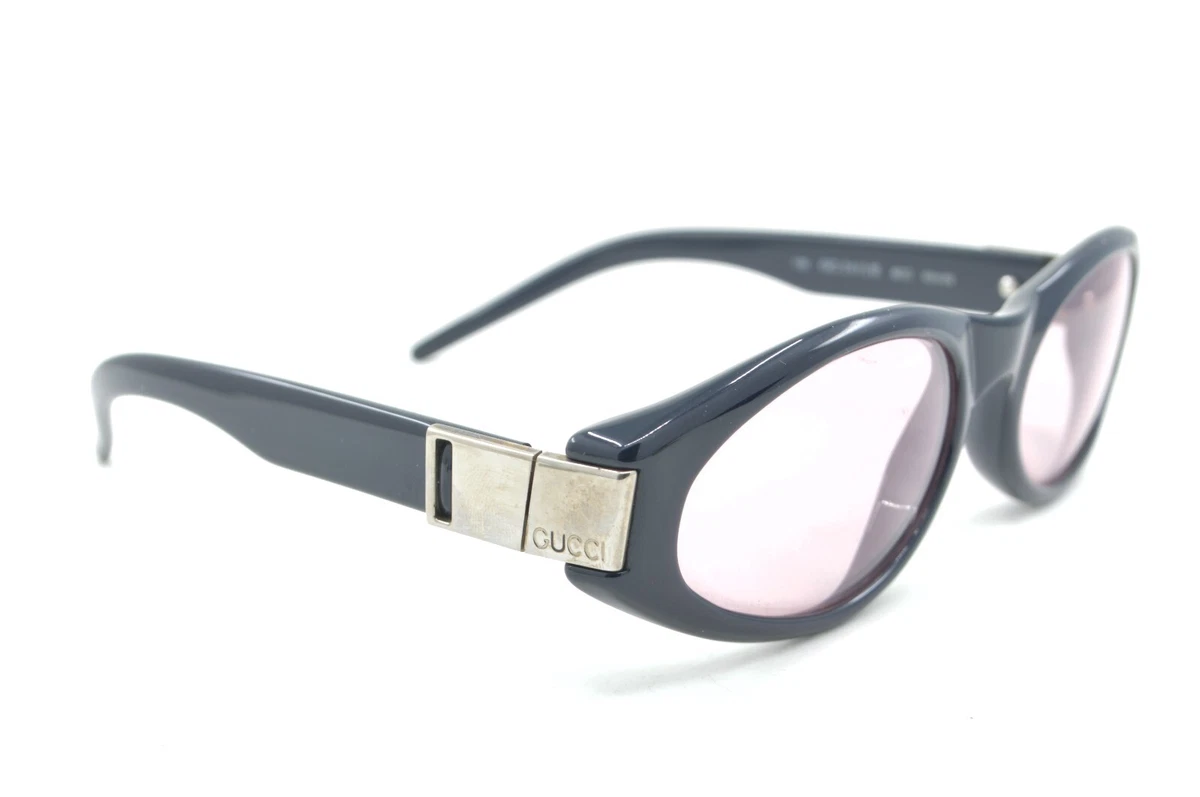 New Authentic Rare Gucci GG 2411/S 8CC Dark Blue 90s Vintage