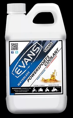 EVANS Powersports  Waterless Coolant Part #EC72064 w/Decals