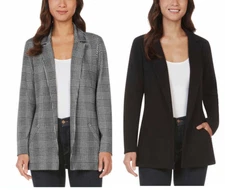 Matty M Ladies' Knit Boyfriend Blazer