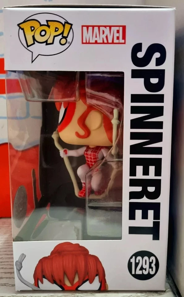 FUNKO POP MARVEL SPINNERET #1293 SPECIAL EDITION THE AMAZING SPIDER-MAN MJ NUOVO - Imagen 4 de 4