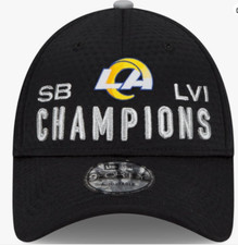 LOS ANGELES RAMS Super Bowl LVI Champions Locker Room Trophy Collection  Hat NWT