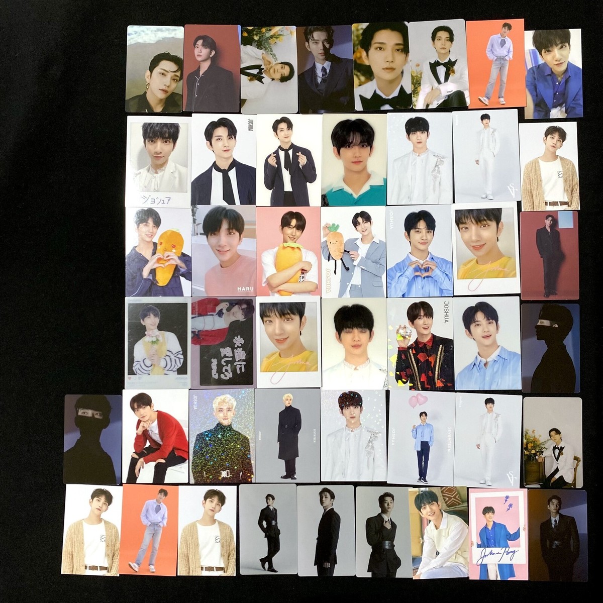 SEVENTEEN Joshua Photo card set of 47 HARU / SVT / Carat Land