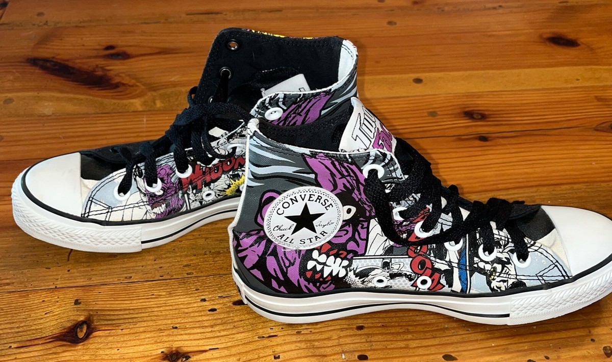 洋書 Where They Create Converse Chuck Taylor Lift Platform Punk Canvas High Shoes