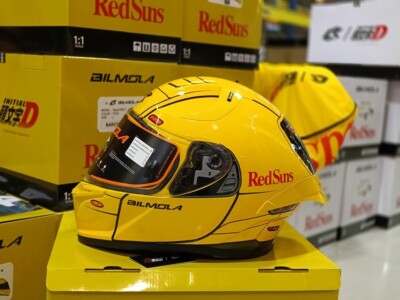 Motorcycle helmet Bilmola X Initial D Limited Edition collection