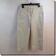 Talbots Cropped "Heritage" Khaki Stretch Pants 4