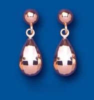 Rose Gold Earrings Bomb Drop Earrings Rose Gold Drop Dangle Earrings Red Gold Rose Gold Earrings Bomb Drop Earrings Rose Gold Drop Dangle Earrings Red Gold